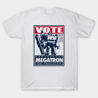 Transformers - GEN 1 - Vote Megatron T-Shirt